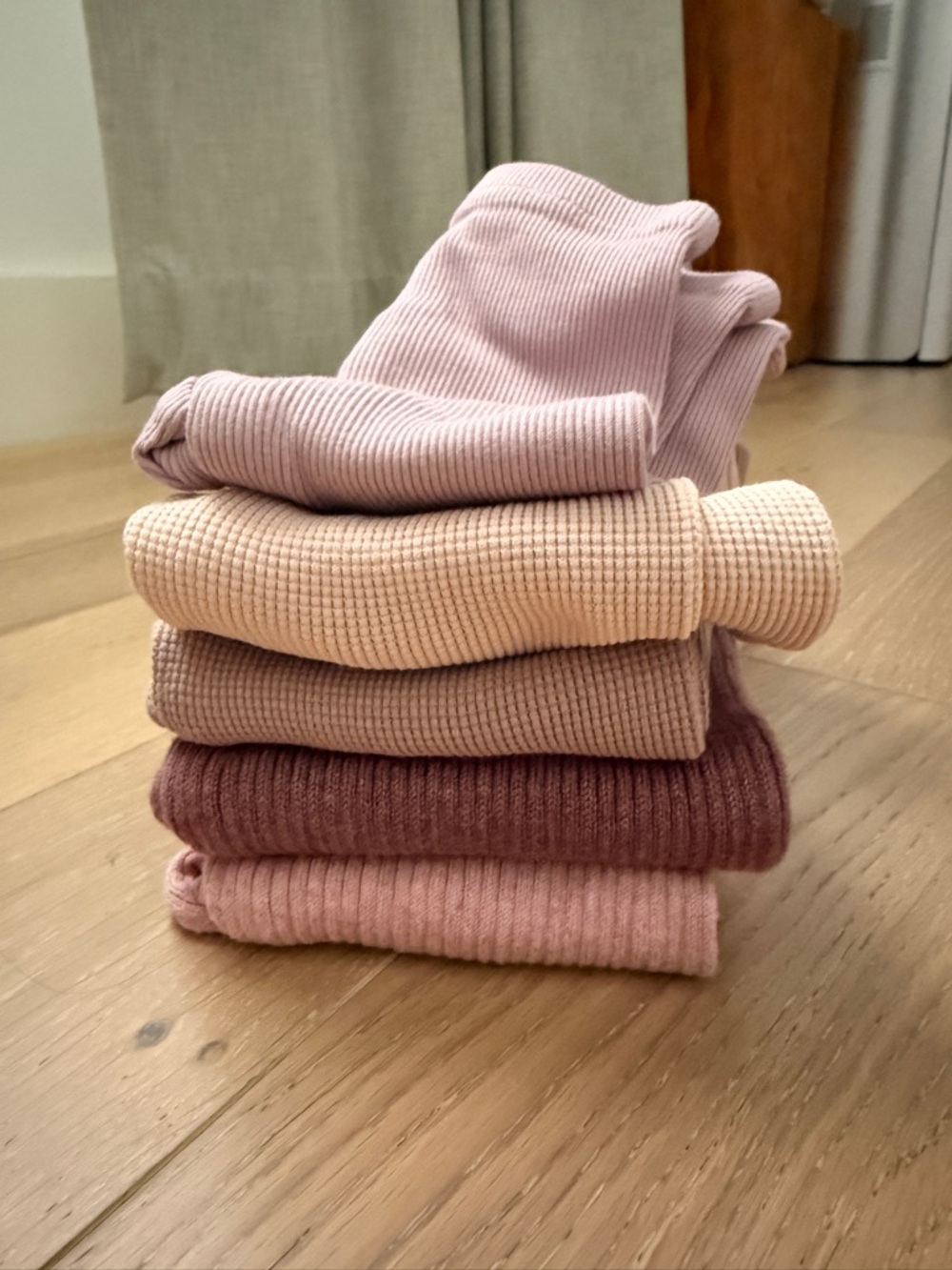 Zara baby girls set of FIVE leggings